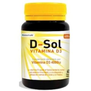 D-Sol Vitamina D3 4000UI 60 cp