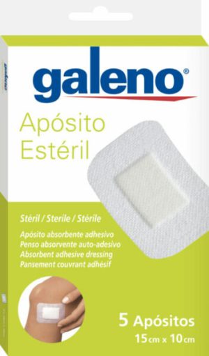 Galeno apósito estéril 15x10cm