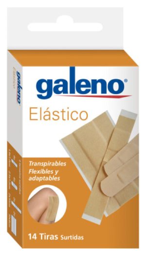 Galeno Elástico Piel Surtidas 14 unidades