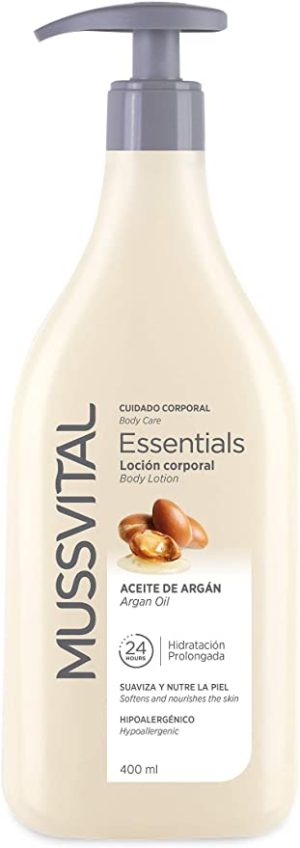 Loción Corporal Mussvital Aceite de Argán 400ml