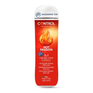 Control Gel de Masaje Hot Passion 200ML