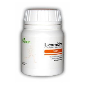 L-Carnitina+Piruvato Cálcico B-green 40 cápsulas