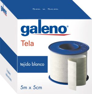 Galeno Tela Blanco 5mx5 cm