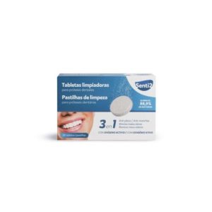 Tabletas limpiadoras prótesis dental 30 udes