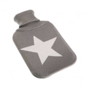 Bolsa Agua Forrada The Flower Gris Estrella