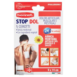 Pharmadoct StopDol 5 Parches 9x14cm Arnica