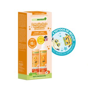 Pack Champú+Spray Nosaprotect Melocotón