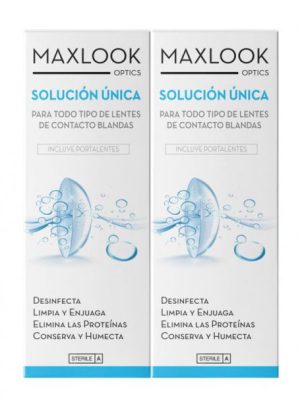 Maxlook Solución única Duplo 100 +100 ml