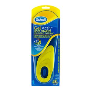 Plantillas Scholl Gel Activ Uso Diario para hombre