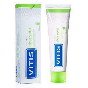 Vitis Aloe Vera Pasta100ml sabor manzana-menta
